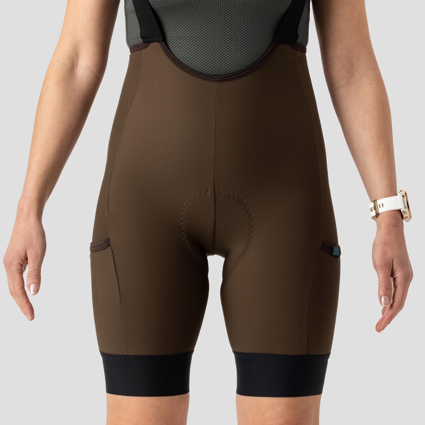 Droptail Thermal Cargo Bib Short Espresso