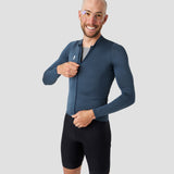 Men's LS House Jersey - Stone Blue