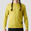 Men's Micro Grid Gravel Sweater - Sunshine