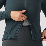 Women's Waffle Grid Thermal Jersey - Hella Blue