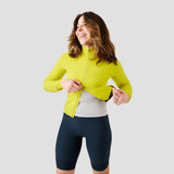 Women's Droptail Cargo Bib Short - Midnight Blue