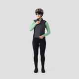 Women's Super Thermal Droptail Cargo Bib Tight - Black