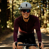 Women's Long Sleeve Micro Grid Jersey - Nightshady