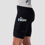 Men's Cargo Bib Short - Black