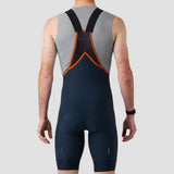 Men's Cargo Bib Short - Midnight Blue