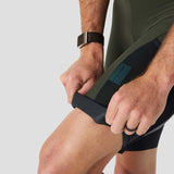 Men's Cargo Bib Short - Olive