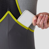 Men's Cargo Bib Short - Slate