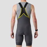 Men's Cargo Bib Short - Slate