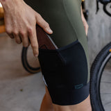 Men's Cargo Bib Short - Olive