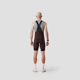 Men's Cargo Bib Short - Plum