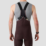 Men's Cargo Bib Short - Plum