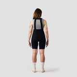 Women's Droptail Cargo Bib Short - Black