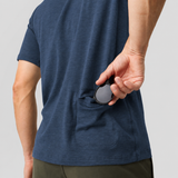 Men's Merino Riding Shirt - Stone Blue