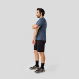 Men's Merino Riding Shirt - Stone Blue
