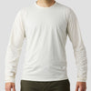 Ornot Men's UV Trail Shirt in Oat cream, breathable technical shirt for gravel cycling and hot weather rides