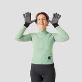 Women's Waffle Grid Thermal Jersey - Mint