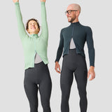 Women's Waffle Grid Thermal Jersey - Mint