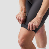 Women's Droptail Cargo Bib Short - Slate