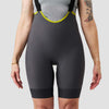 Women's Droptail Cargo Bib Short - Slate
