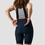 Women's Droptail Cargo Bib Short - Midnight Blue