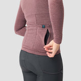 Women's Merino Grid Thermal Jersey - Nightshady