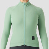 Women's Waffle Grid Thermal Jersey - Mint