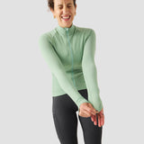 Women's Waffle Grid Thermal Jersey - Mint