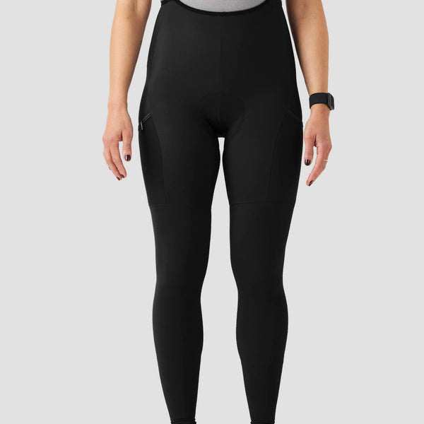 Women's Thermal Droptail Cargo Bib Tight - Obsidian – Ornot Online