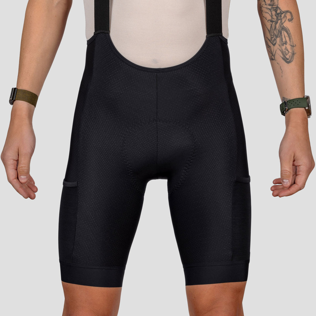 Men's Cargo Bib Short Obsidian Ornot Online Store