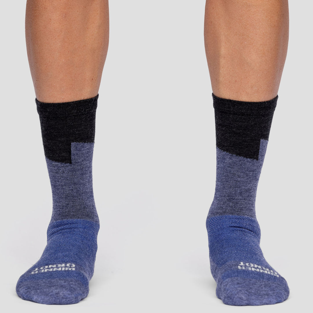 Coastal Bolt Blue Sock - Merino (Limited Sizes) – Ornot Online Store