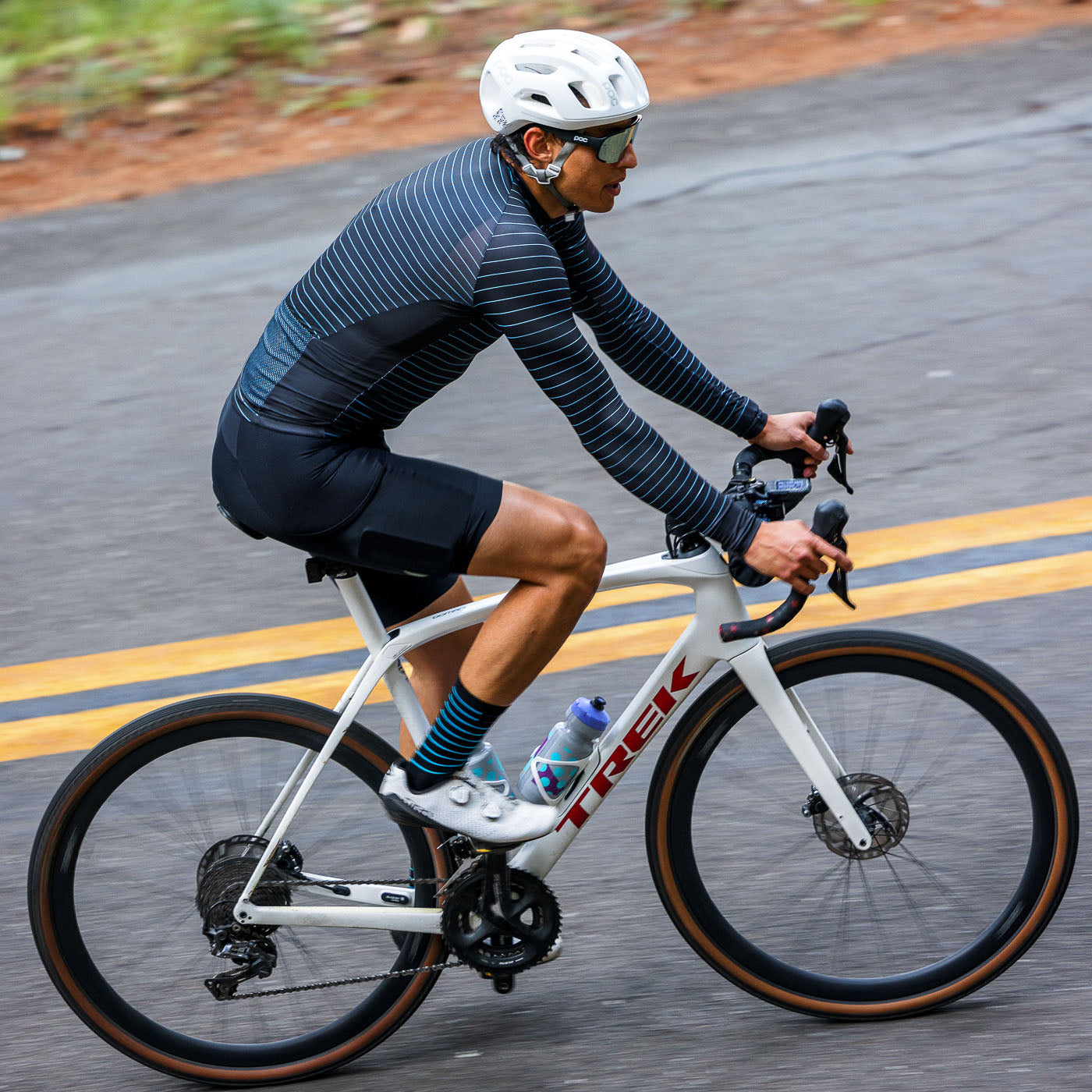 Men's Lightweight Long Sleeve Jersey - Blue Line