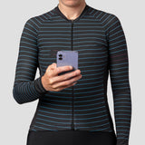Women's Lightweight Long Sleeve House Jersey - Blue Line