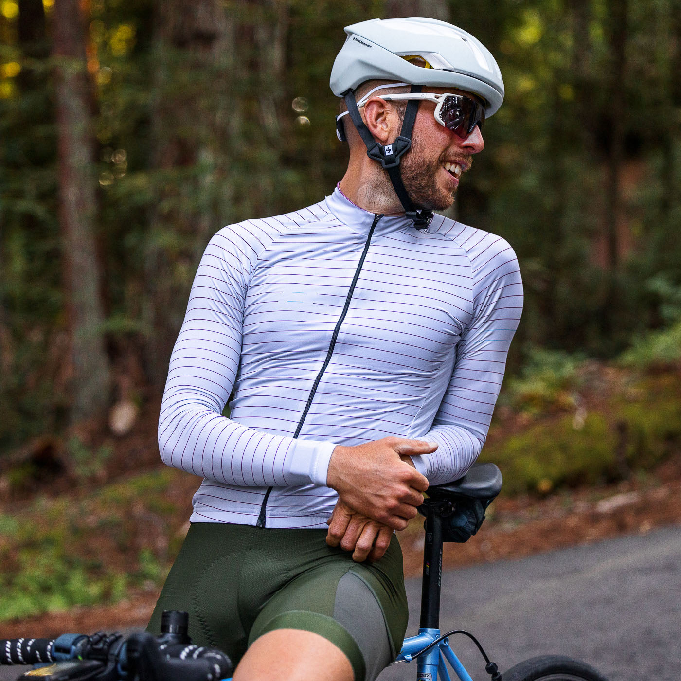 Men's long sleeve online cycling jersey sale