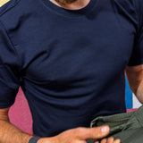 Men's Merino Tech Shirt  - Indigo (Limited Sizes)