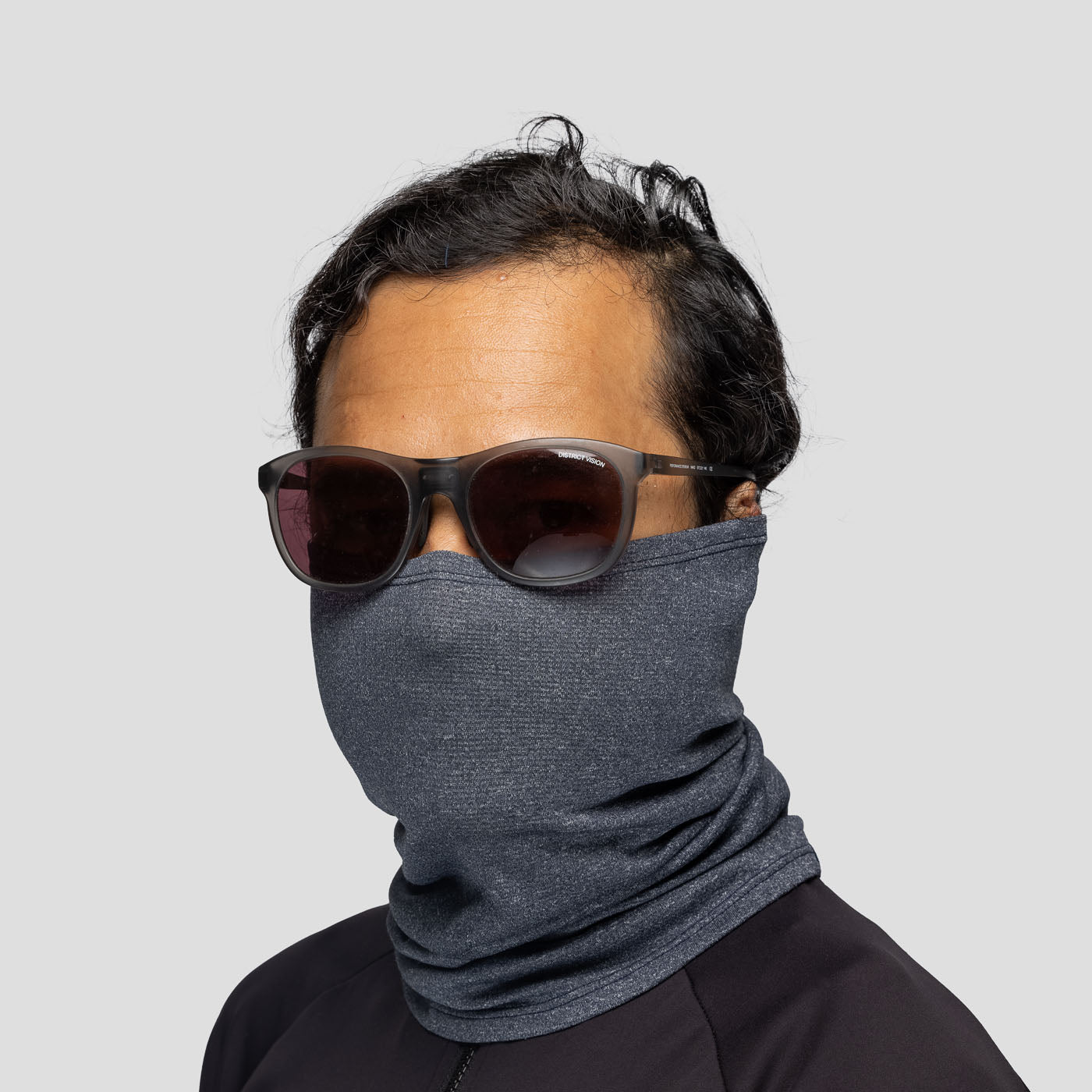 Merino Neck Warmer - Dark Sapphire