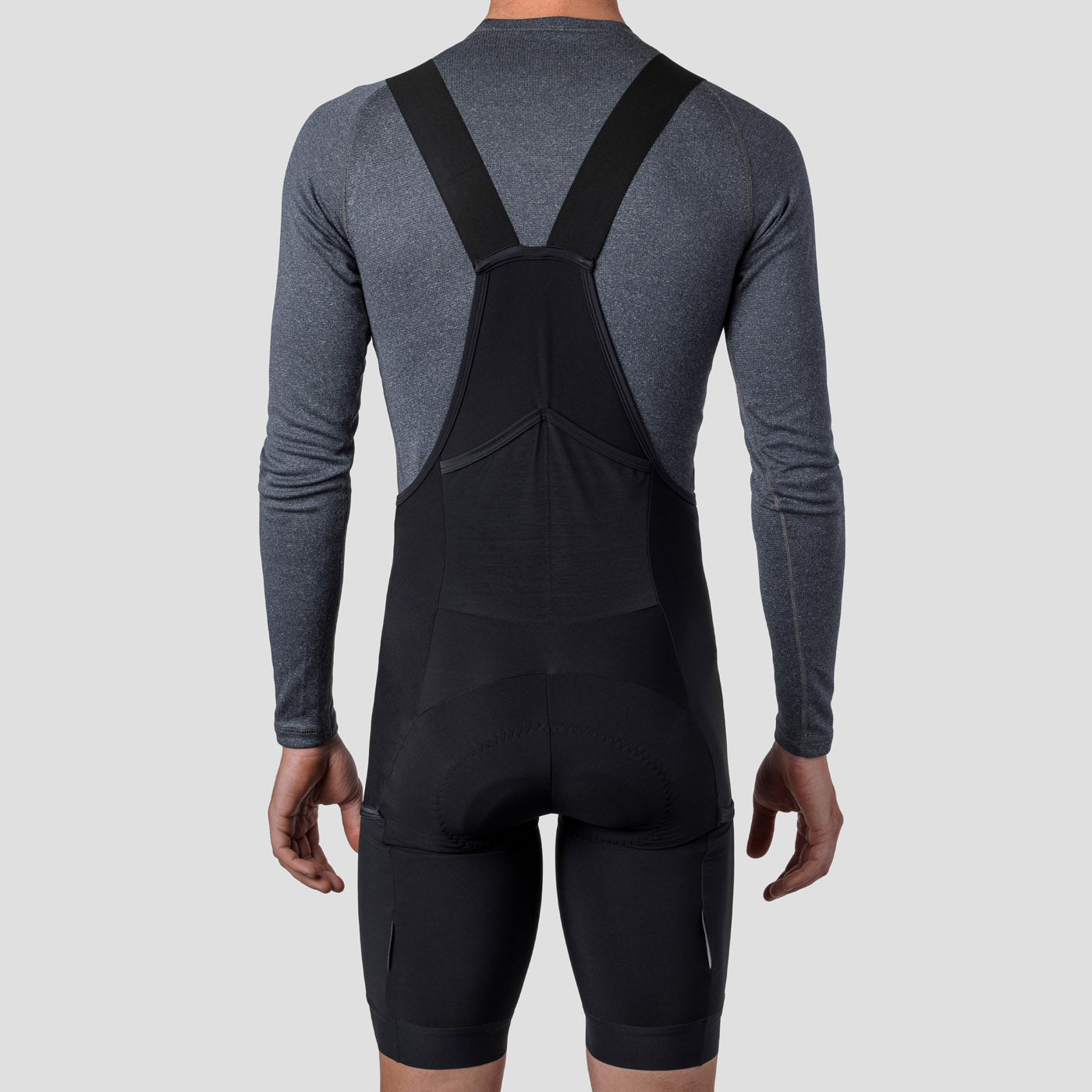 Men s Thermal Cargo Bib Short Obsidian final sale