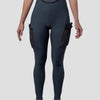Women's Droptail Thermal Cargo Bib Tight - Stone Blue