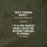 Men's Grid Thermal Jersey 2022 - Olive (Limited Sizes)