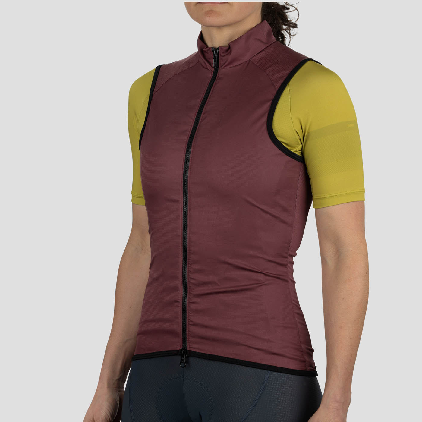 women's cycling wind vest